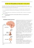 NUR 02 PHARMACOLOGY EXAM 1