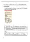 Chapter 21: Considerations for the Pediatric Patient- Castillo: Calculating Drug Dosages: A Patient-Safe Approach to Nursing and Math 2nd Edition Test Question and answers for Chapter 21