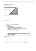 Methode van bedrijfsonderzoek samenvatting