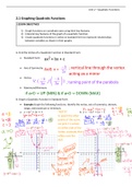 Graphing Quadratic Functions (1)