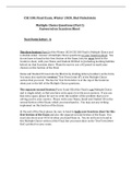 University of California, Santa Cruz CSE 180, Final Exam, Multiple Choice Questions (Part I) Answered on Scantron Sheet. Score 20/20