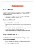 Python full coure with 5 examples