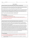 APUSH AP US History: MLK vs. Malcolm X. “I have a Dream” Speech by Martin Luther King Jr., August 26, 1983 and The Ballot or the Bullet by Malcolm X on April 3, 1964 in Cleveland, Ohio