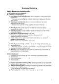 Samenvatting Business Marketing  7e druk (Internationale Marketing)