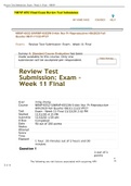 NRNP 6552 Final Exam Review Test Submission / NRNP6552 Final Exam Review Test Submission (New, 2022-2023)