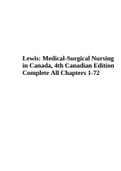 Lewis: Medical-Surgical Nursing in Canada, 4th Canadian Edition Complete Chapters 1-72 | Lewis Medical Surgical Nursing 10th Edition Test Bank | Lewis’s Medical Surgical Nursing, 11th Edition by Harding Test Bank & Test Bank For Lewis's Medical-Surgical 