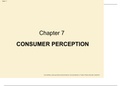 CONSUMER PERCEPTION