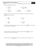 Class notes Math 151 