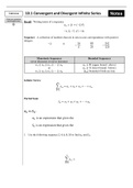 Class notes Math 151 