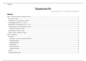 Samenvatting Staatsrecht B3 - Schema's en tentamentips!