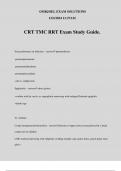 CRT TMC RRT Exam Study Guide