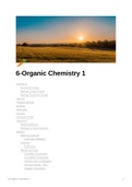 A Level Edexcel Unit 6 - Organic Chemistry I notes written by a 3A* Imperial College London Medicine Student