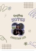 English Language Notes Grade 12 (IEB) 