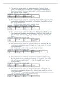 NR 327 Week 1 Medication Calculation Practice Exam