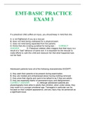 EMT-BASIC PRACTICE EXAM 3