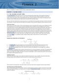 Summary Corporate Finance (Chapters 1-18, 20-22, 23.4, 26, 27, 29)