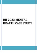      BH 2023 MENTAL HEALTH CASE STUDY