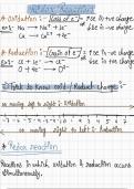 Neet 2025 redox reactions notes