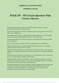 ENGR 297 - MT1 Exam Questions With Correct Answers