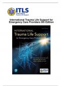 ITLS 9th Edition / International Trauma Life Support for Emergency Care Providers 9th Edition