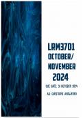 LRM3701 October/November 2024 | Due 31 October 2024