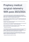 Exam (elaborations) Prophecy Medical Surgical-telemetry 