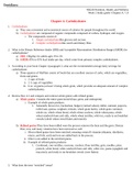 NR 228 Week 2 Study Guide Chapters 4, 7 and 8