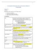 Summary PSMM-6 Test Construction (A conceptual introduction to psychometrics by Gideon J. Mellenbergh)