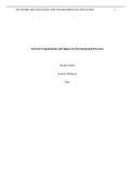 NETWORK ORGANIZATIONS AND ENVIRONMENTAL PROCESSES