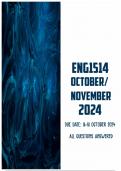 ENG1514 October/November 2024 | Due 18 October 2024