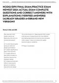 NCIDQ IDPX FINAL EXAM,PRACTICE EXAM NEWEST 2024 ACTUAL EXAM COMPLETE QUESTIONS AND CORRECT ANSWERS WITH EXPLANATIONS (VERIFIED ANSWERS) |ALREADY GRADED A+||BRAND NEW VERSION!!