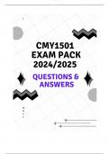 CMY1501 EXAM PACK 2024/2025