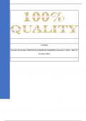 LJU4804 October November PORTFOLIO (COMPLETE ANSWERS) Semester 2 2024 - DUE 18 October 2024 | Private International Law (LJU4804)