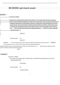 BC3030X cpt mock exam