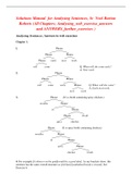 Analysing Sentences, 5e Noel Burton (Solution Manual)