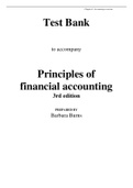 Principles of Financial Accounting, 3rd Australian Edition 3e Jerry Weygandt Lorena Mitrione Michaela Rankin Keryn Chalmers Donald Kieso Paul Kimmel (Solution Manual with Test Bank)	