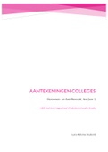 College aantekeningen periode 3, leerjaar 1 HBO-Rechten (vermogensrecht en personen- en familierecht)