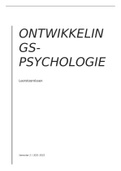 samenvatting leerstoornissen- ontwikkelingspsychologie