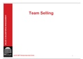 Entrepreneurial Sales-Team Selling_Lecture5