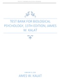 Exam (elaborations) Registered Nurse  Educator  Biological Psychology, ISBN: 9781133709732