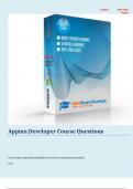 Appian Developer Course Questions Correct answers