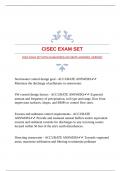 CISEC EXAM SET WITH GUARANTEED ACCURATE ANSWERS |VERIFIED