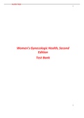 Women’s Gynecologic Health, Second Edition Test Bank