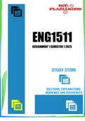 ENG1511 Assignment 1 Semester 1 2023