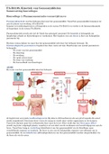 Samenvatting hoorcolleges 1 t/m 3  FA BA105 Kinetiek van Geneesmiddelen (Fa-ba105)