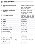 Clinical Nursing Exam 2