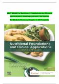 Test Bank Nutritional Foundations and Clinical Applications A Nursing Approach 8th Edition by Michele Grodner, Sylvia EscottStump, Suzanne Dorner|1-20 Chapter