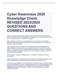 Exam (elaborations) Cyber Awareness Challenge 