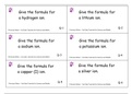 GCSE Chemistry Flashcards Questions & answers