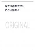 DEVELOPMENT PSYCHOLOGY